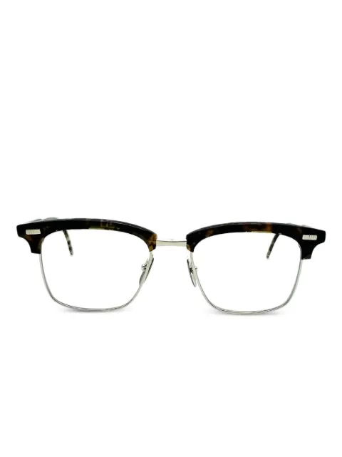 Thom Browne Eyewear tortoiseshell-effect glasses