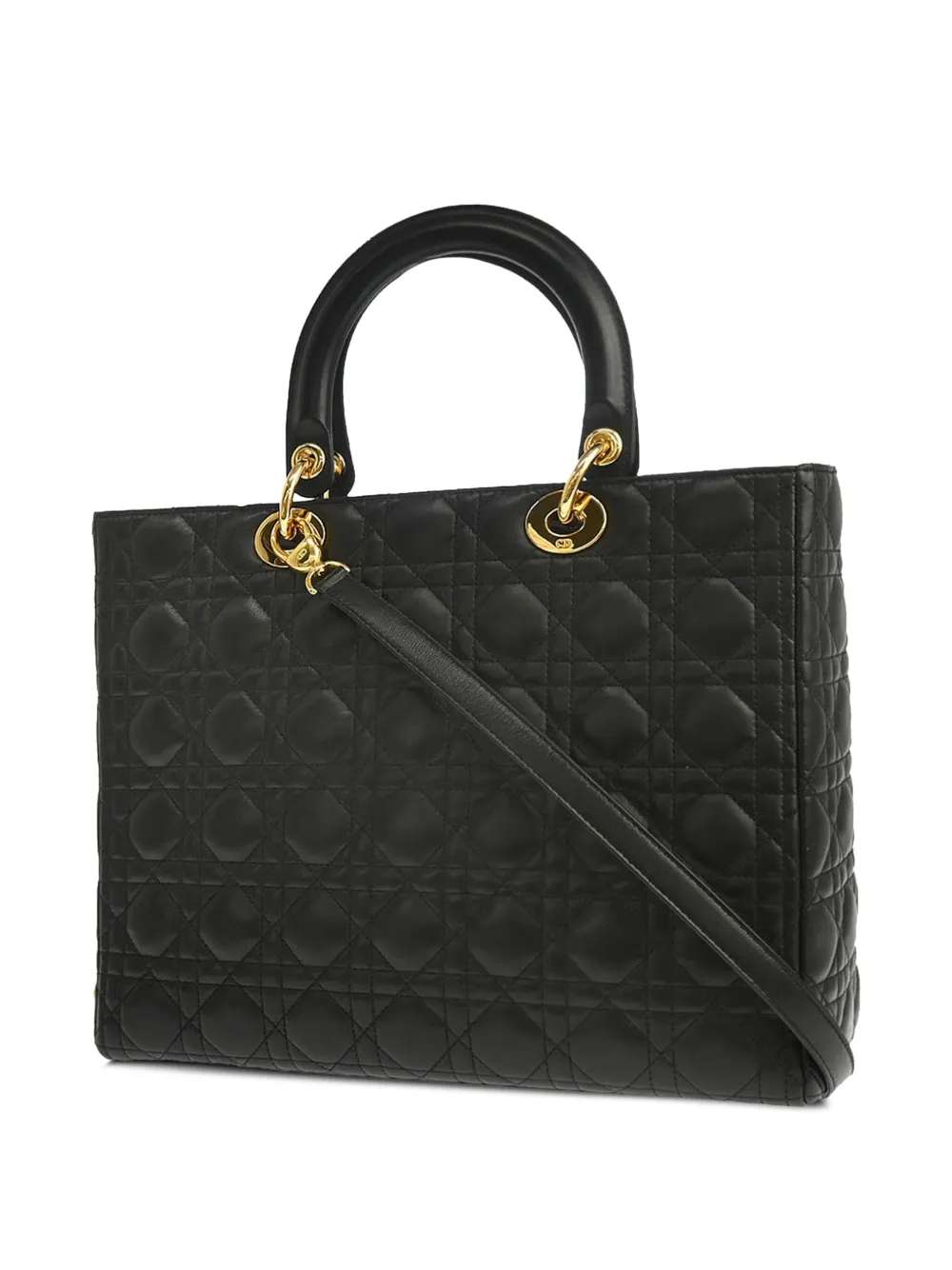 Christian Dior Pre-Owned 2000 Lady Dior handbag | Pre-Owned | Image 2