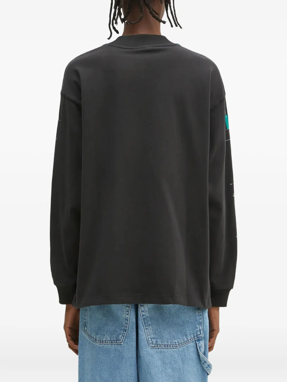 adidas Katoenen trui Zwart