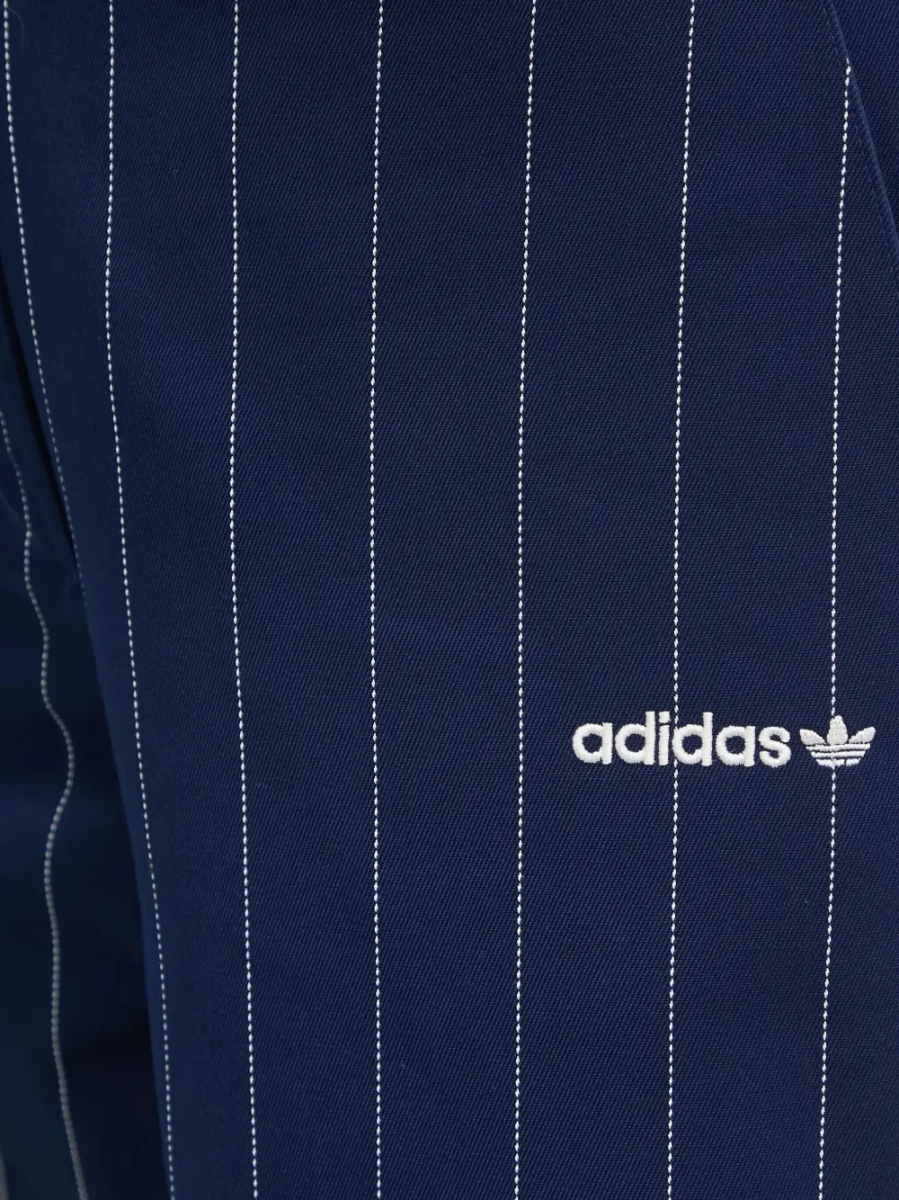 adidas Broek met krijtstreep Blauw