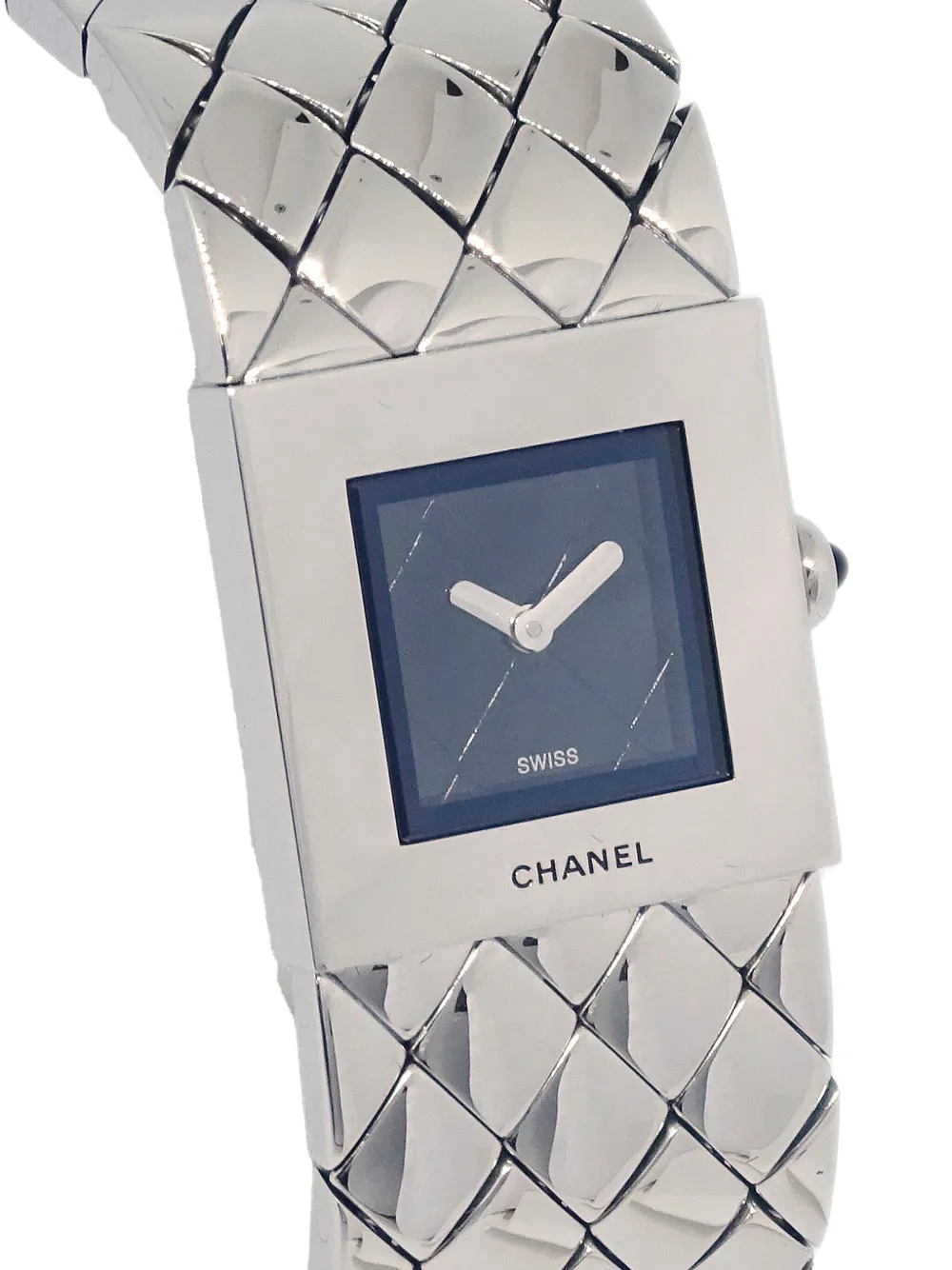 CHANEL Pre-Owned 1990-2000s pre-owned Matelassé 18mm | Pre-Owned Dress Watches | Image 2