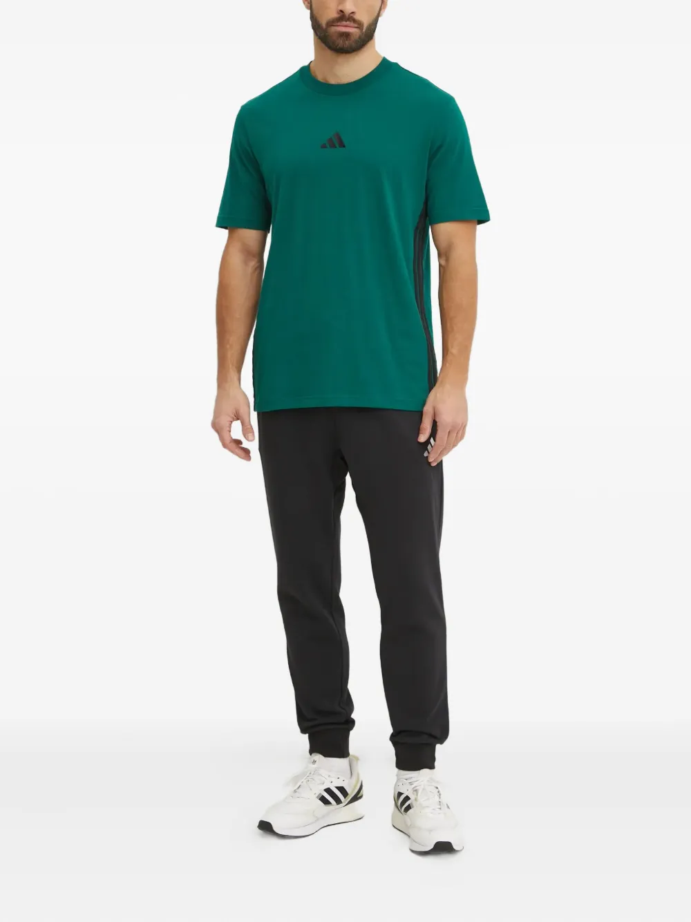 adidas Trainingsbroek met logoprint Zwart