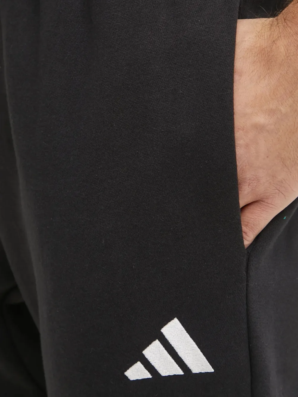 adidas Trainingsbroek met logoprint Zwart
