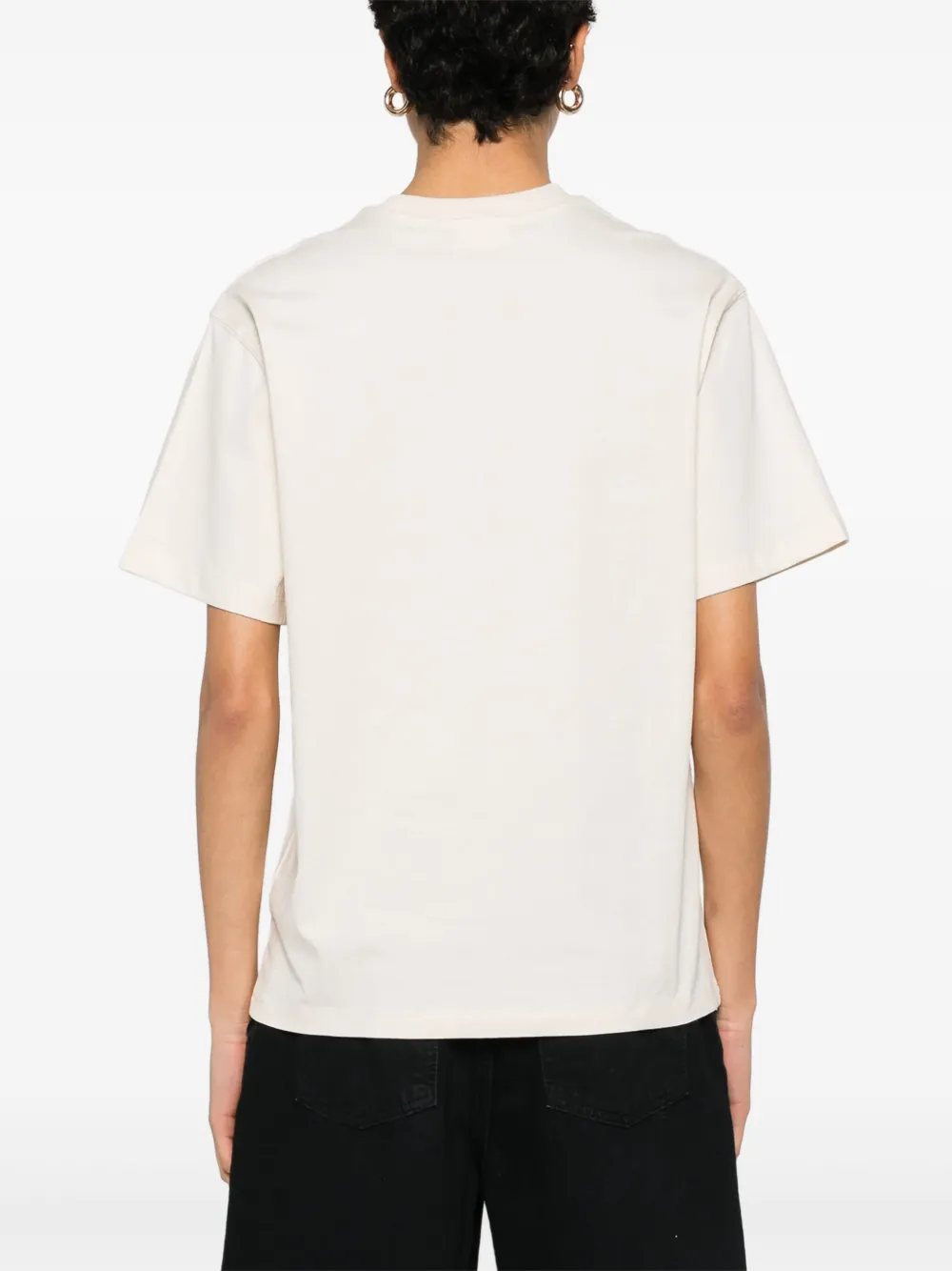 Carhartt WIP T-shirt met logopatch Beige