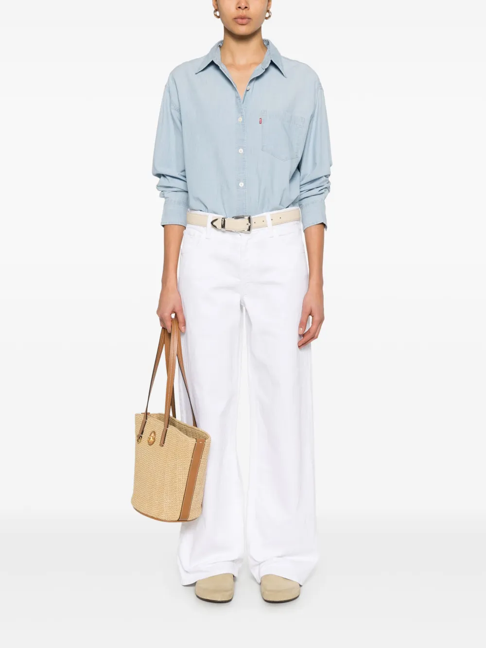 Levi's Harlie blouse Blauw