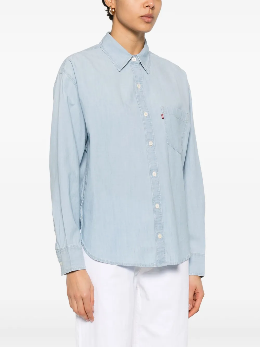 Levi's Harlie blouse Blauw