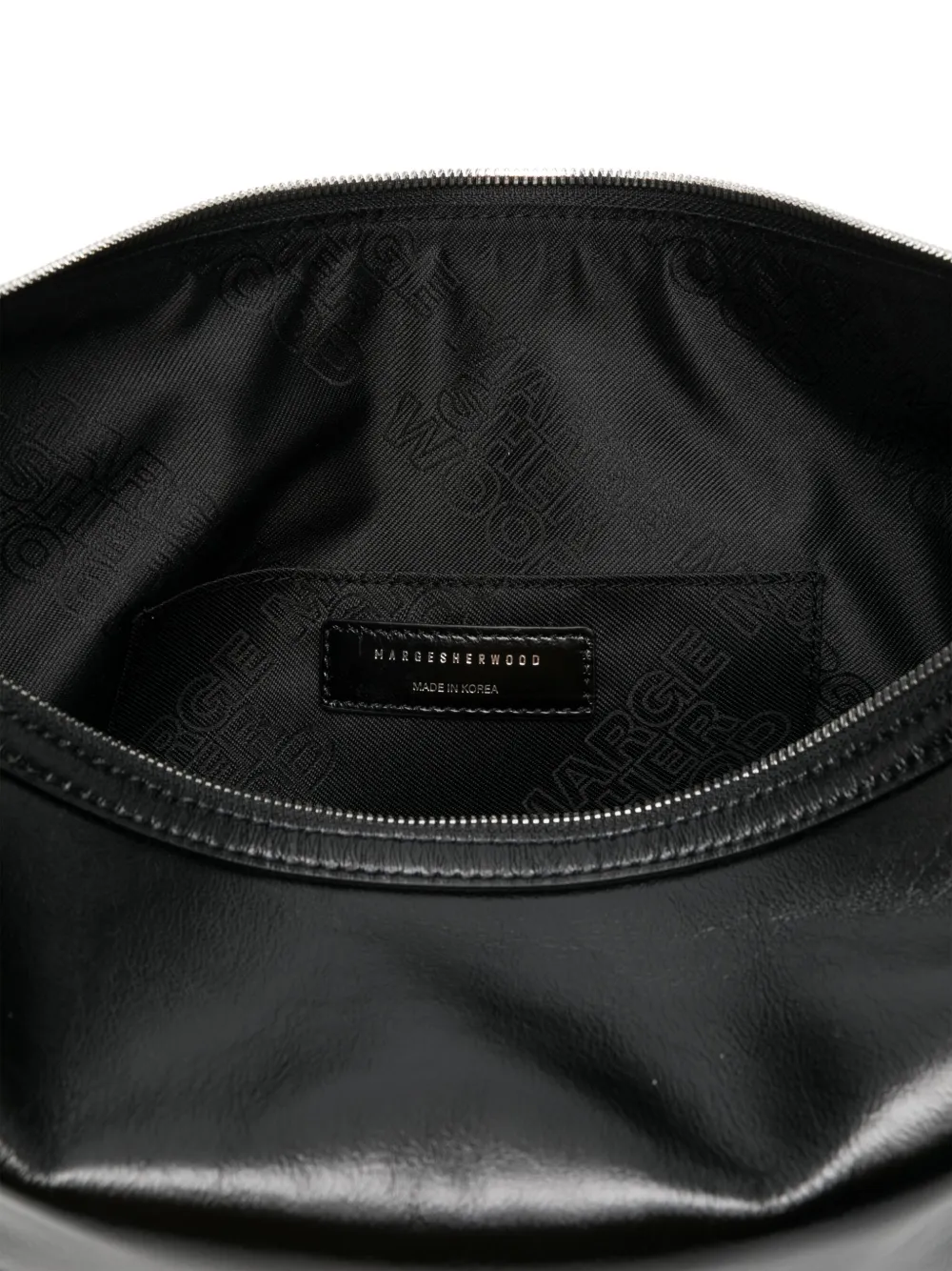 Shop Marge Sherwood Belted Shoulder Bag In Black