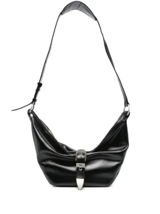 Marge Sherwood Belted Shoulder Bag | Black | FARFETCH