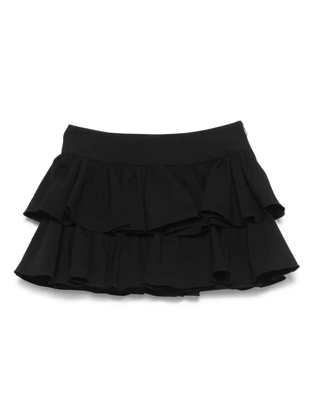 ROTATE BIRGER CHRISTENSEN tiered mini skirt | Black | Image 1