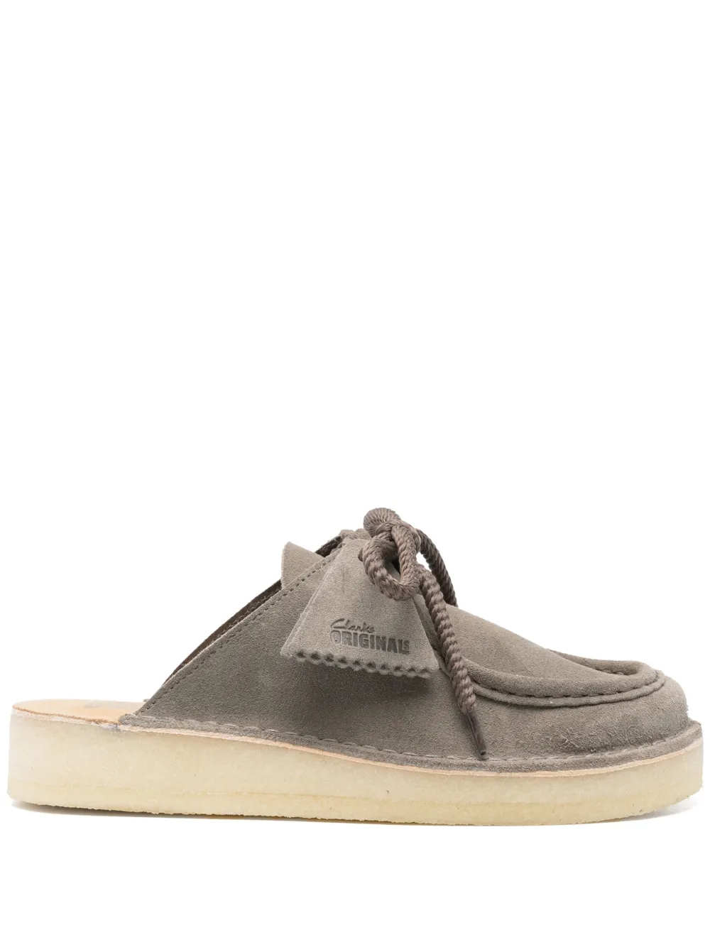 Clarks Originals Desert Nomad mules Grey