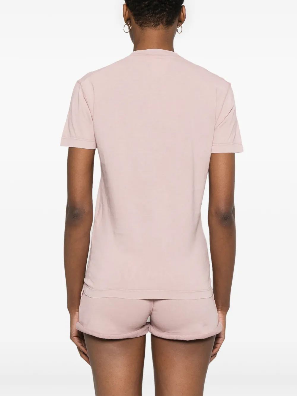 DSQUARED2 T-shirt met logoprint Roze