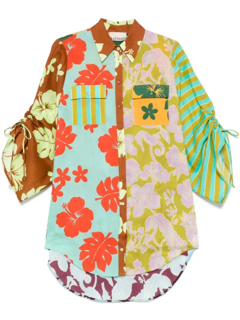 ALEMAIS Poppy Spliced shirt