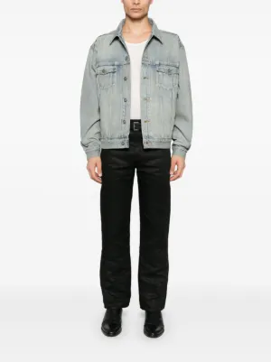 Saint Laurent(サンローラン)メンズ デニムジャケット - FARFETCH Saint Laurent(サンローラン)メンズ デニムジャケット - FARFETCH