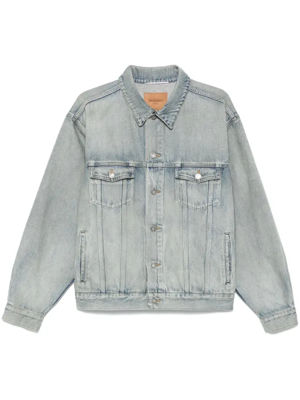 Saint Laurent デニムジャケット | ブルー | FARFETCH JP
