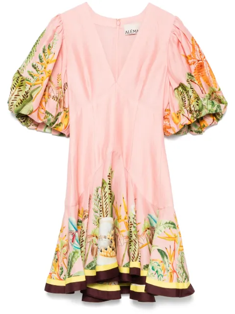 ALEMAIS Papaya Minikleid