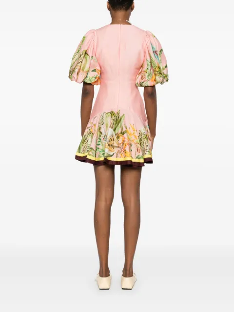 ALEMAIS Papaya mini dress 4925D - 3