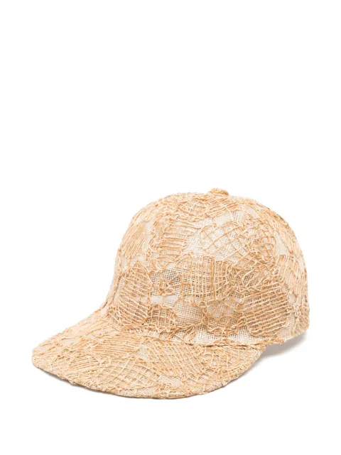 Ermanno Scervino gorra de rafia