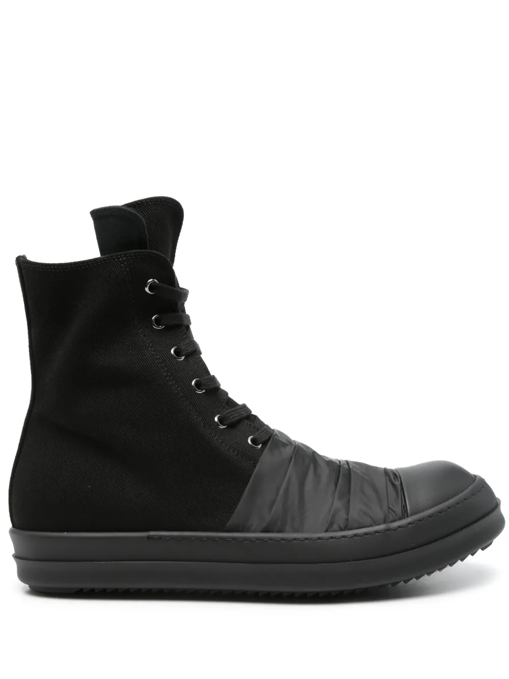 Rick Owens DRKSHDW canvas sneakers Black