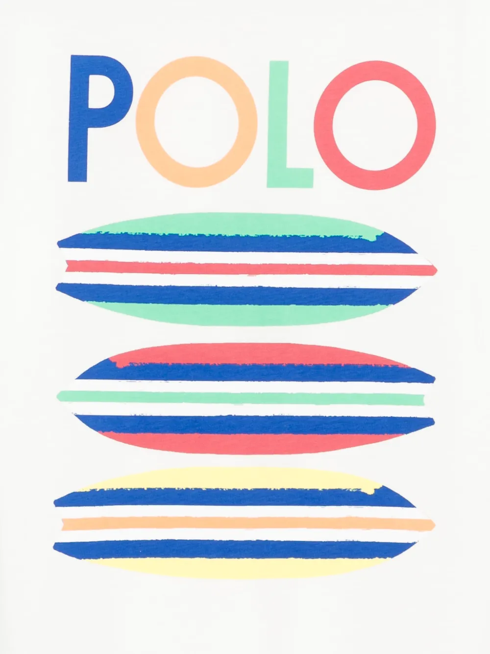 POLO RALPH LAUREN KIDS T-shirt met logoprint Wit