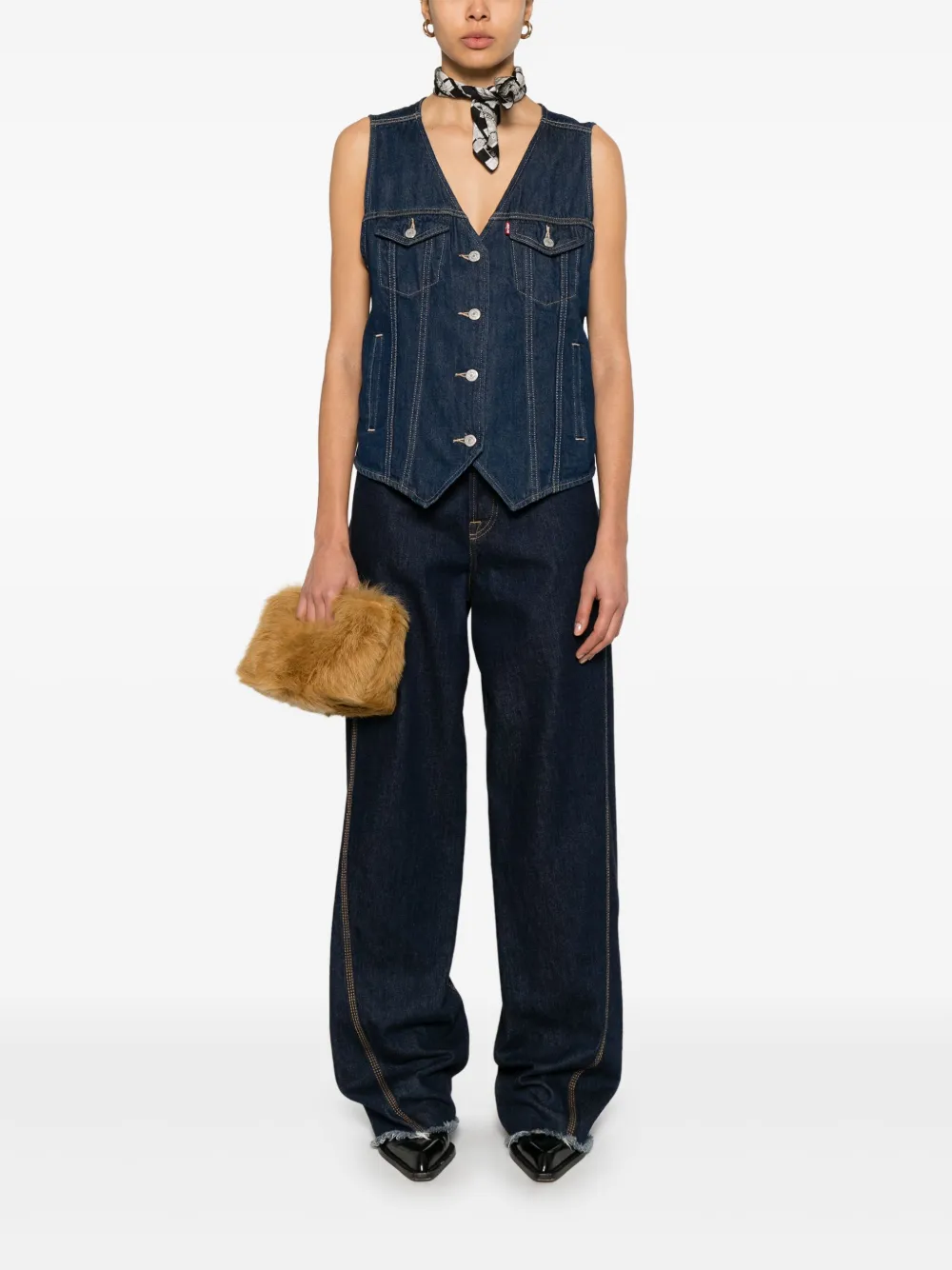 Levi's denim waistcoat | Waistcoats & Gilets | Image 2