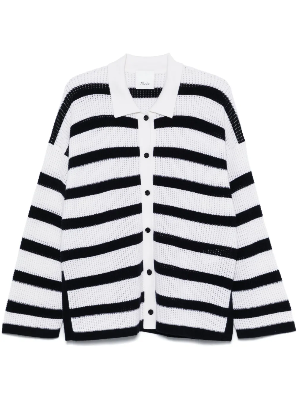 striped cardigan