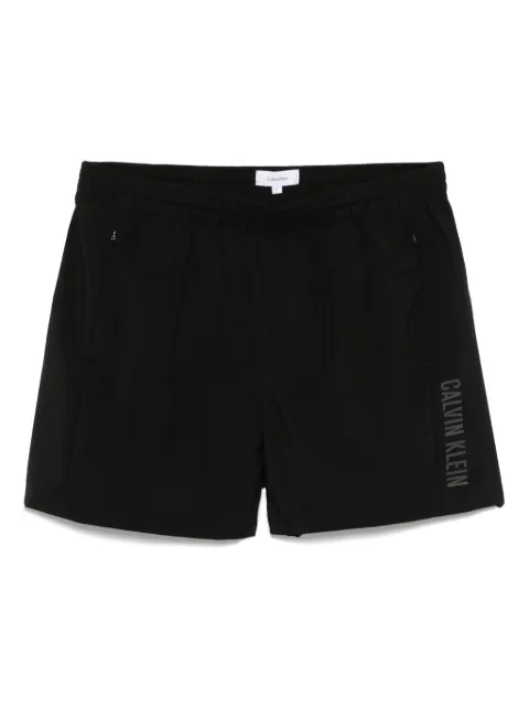 Calvin Klein logo-print swim shorts