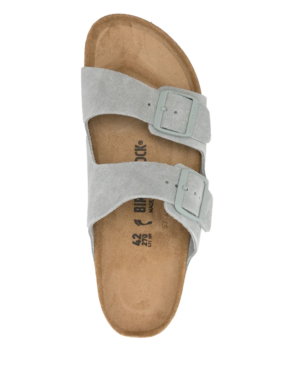 Birkenstock Arizona slides Grey