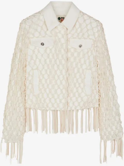 Ports 1961 Weaving Inspried denim jacket