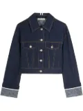 Ports 1961 Contrast denim jacket - Blue