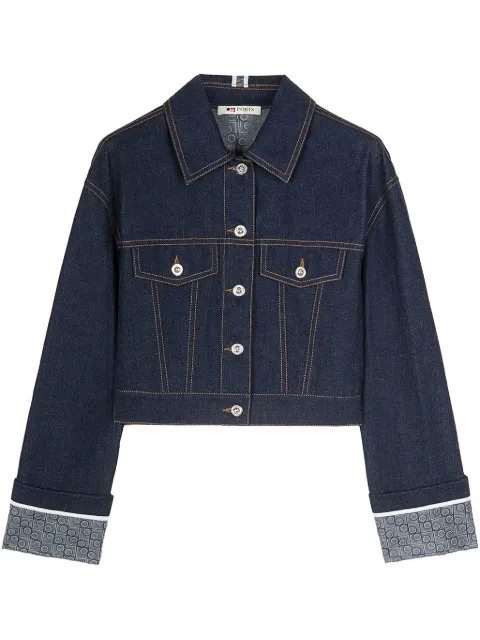 Ports 1961 Contrast denim jacket