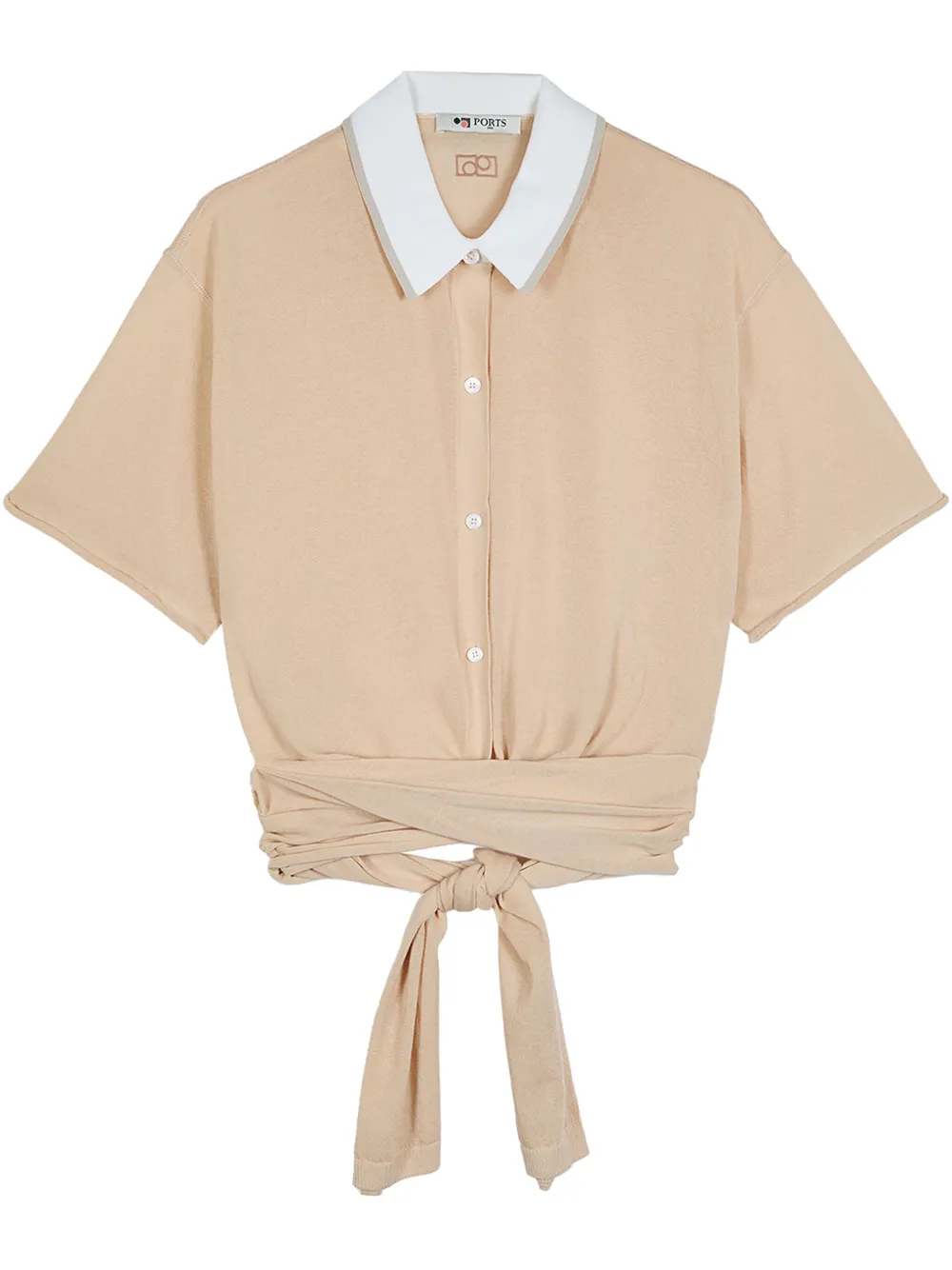 Ports 1961 Wrap Polo Top