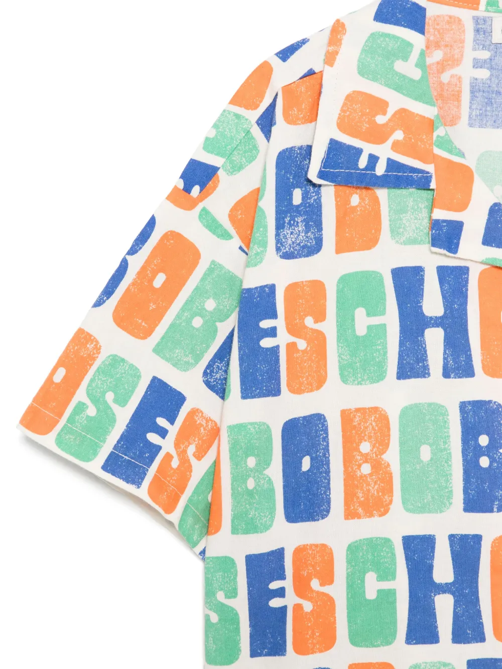 Bobo Choses Shirt met logo Wit