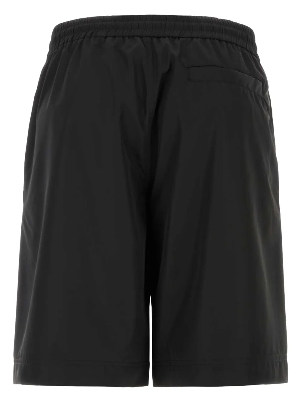 Givenchy Bermuda Shorts With Elastic Waistband And Back Pocket In Black