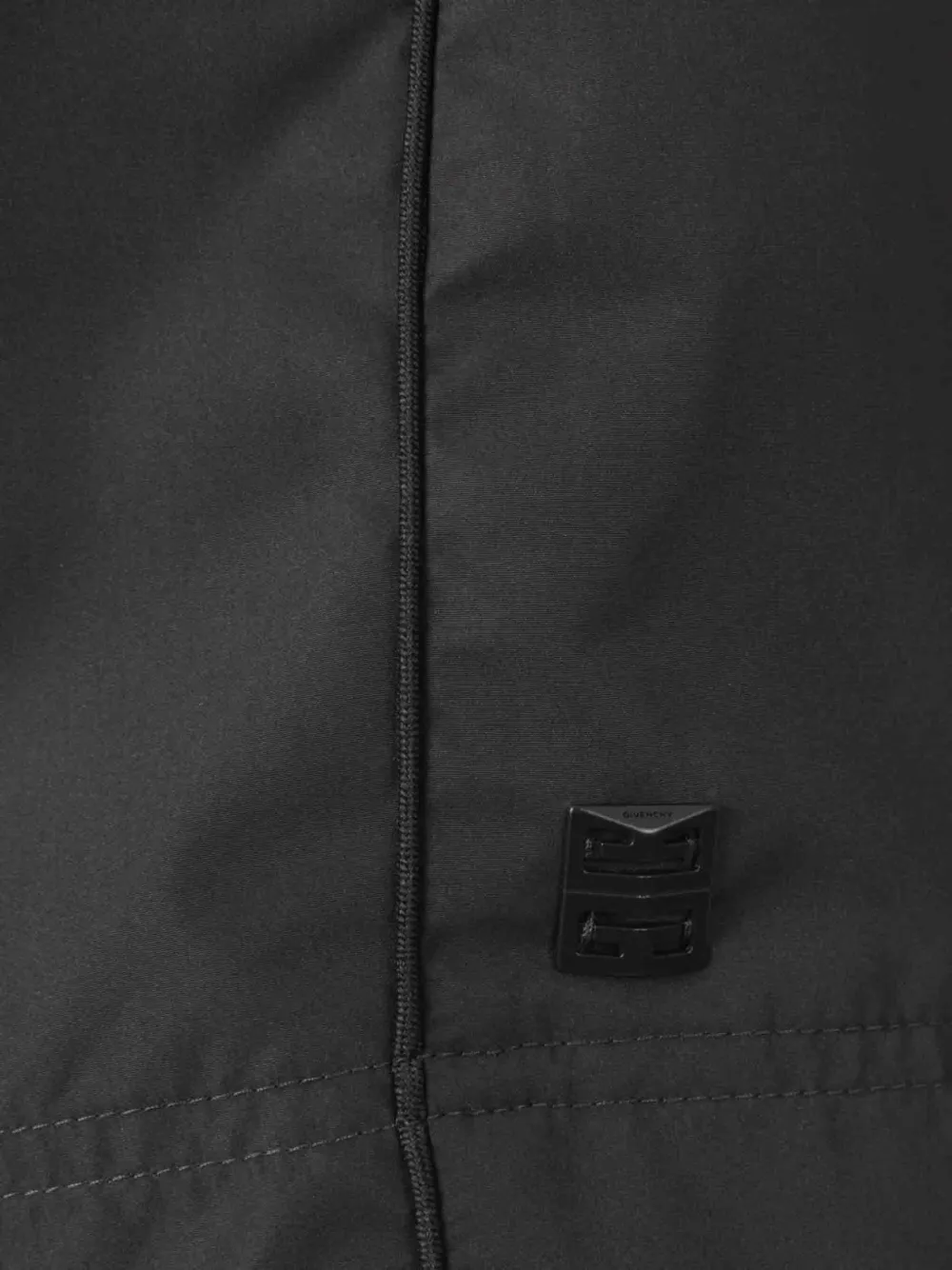 Givenchy Zwembroek met logo Zwart