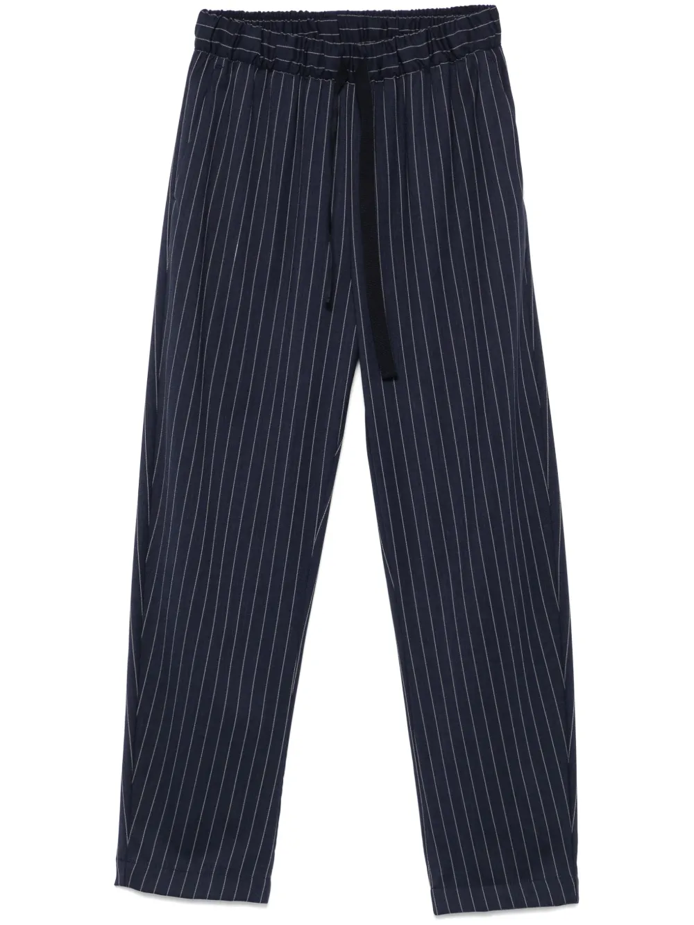 pinstripe trousers