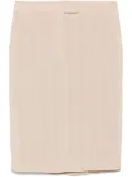 Semicouture Isolde midi skirt - Neutrals