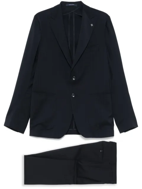 Tagliatore brooch-detail suit