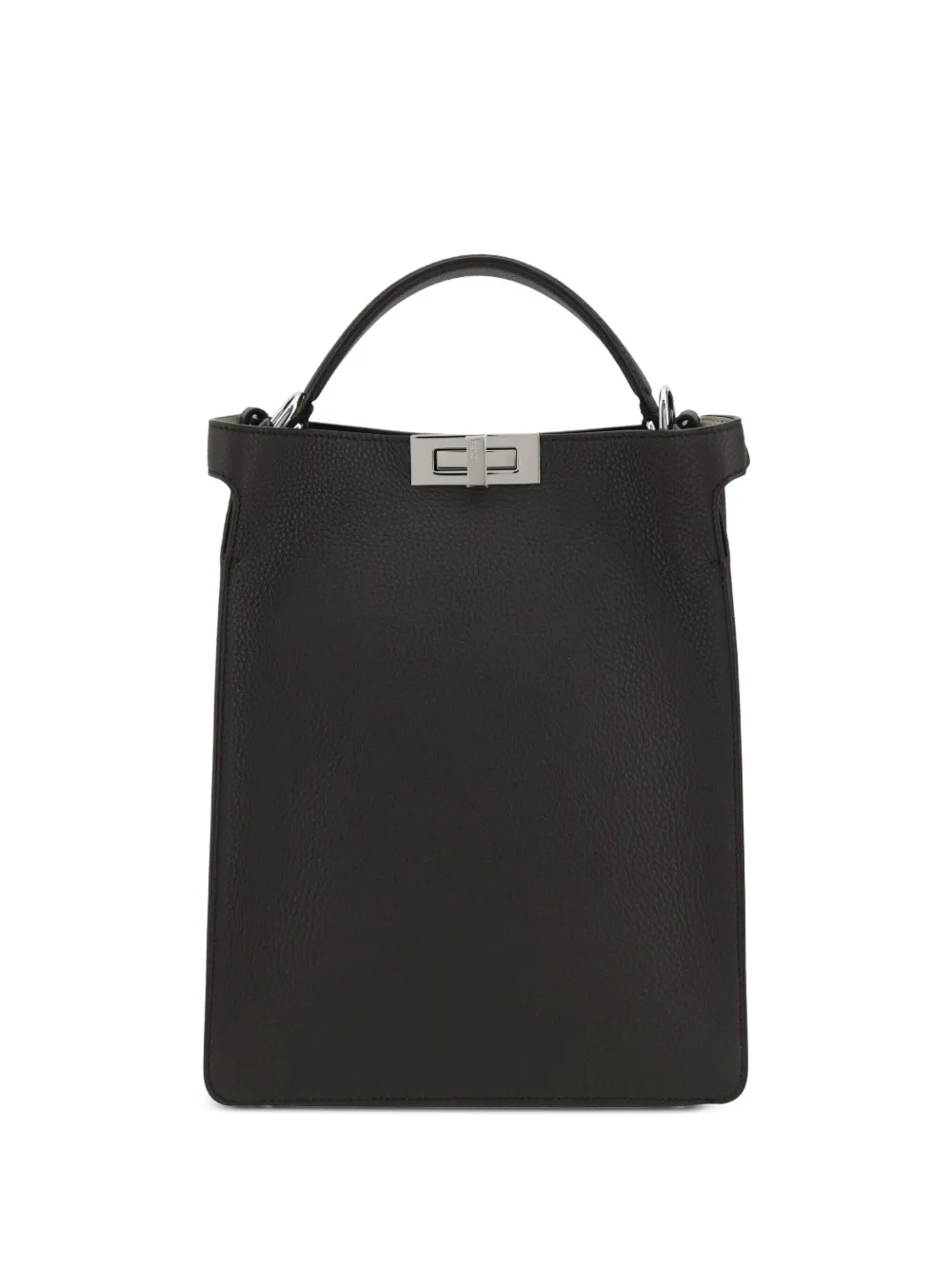 FENDI Kleine Peekaboo X-lite shopper Zwart