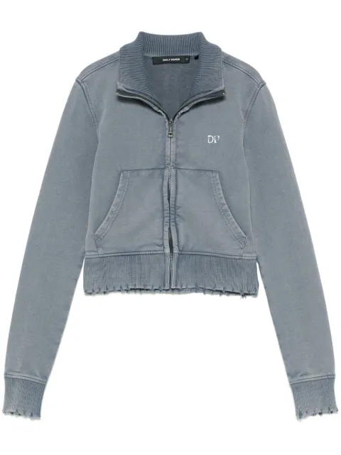 Daily Paper sudadera con placa del logo