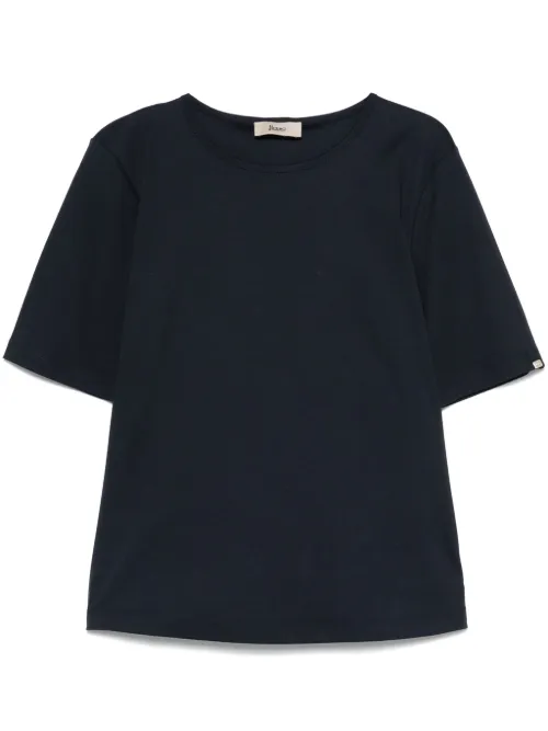 Herno t-shirt à patch logo - Bleu - Herno - Modalova