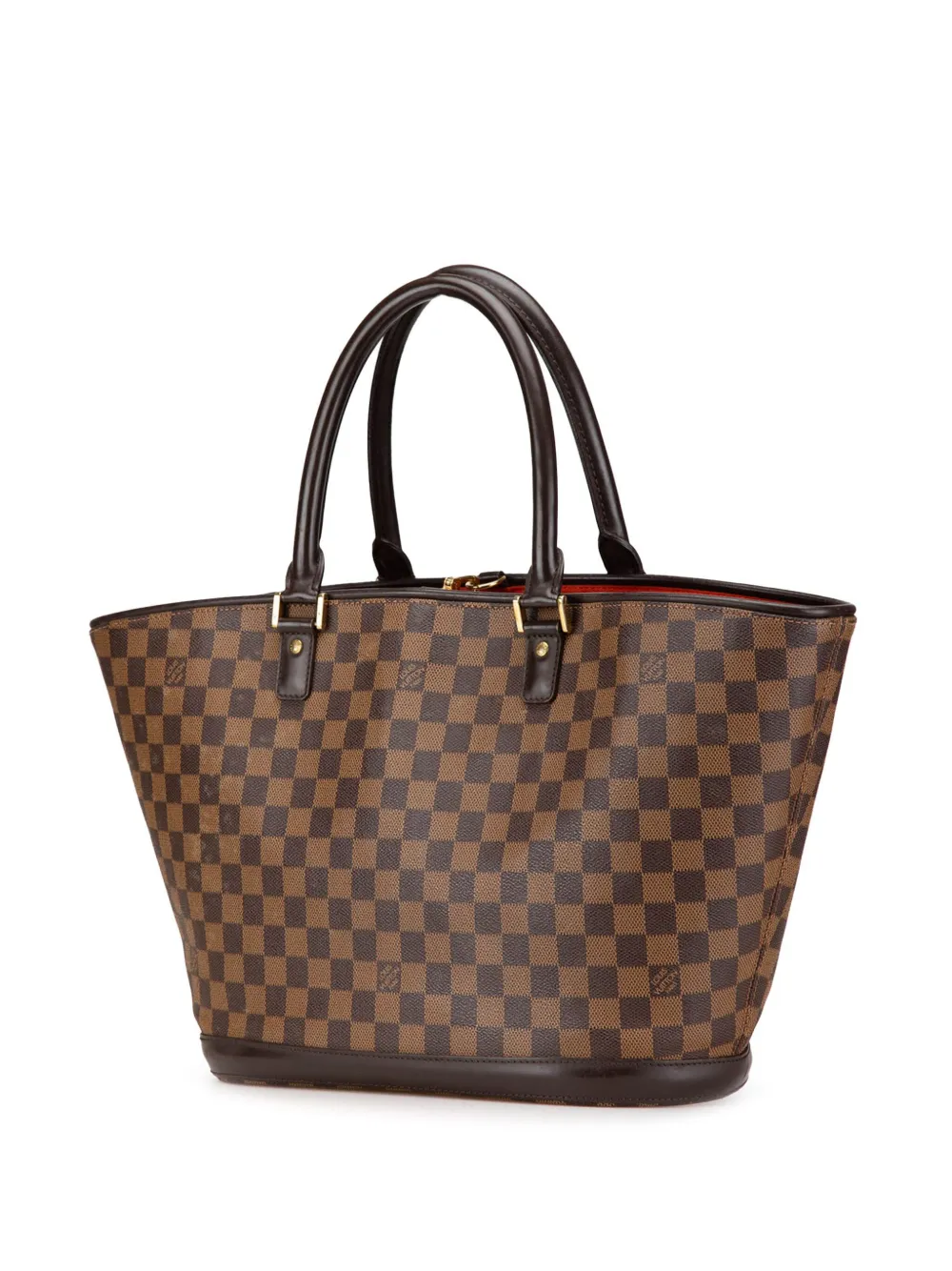 Louis Vuitton Pre-Owned 2003 Damier Ebene Manosque GM shopper - Bruin