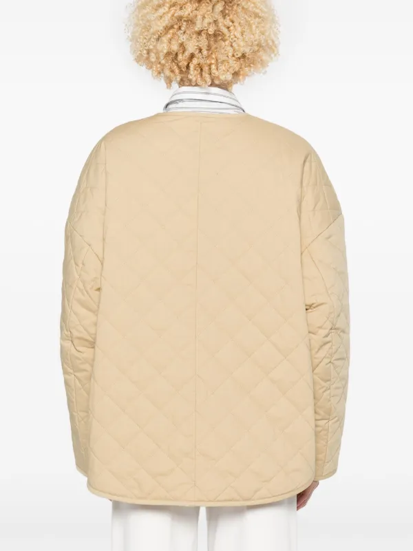 TOTEME Quilted Jacket | Neutrals | FARFETCH