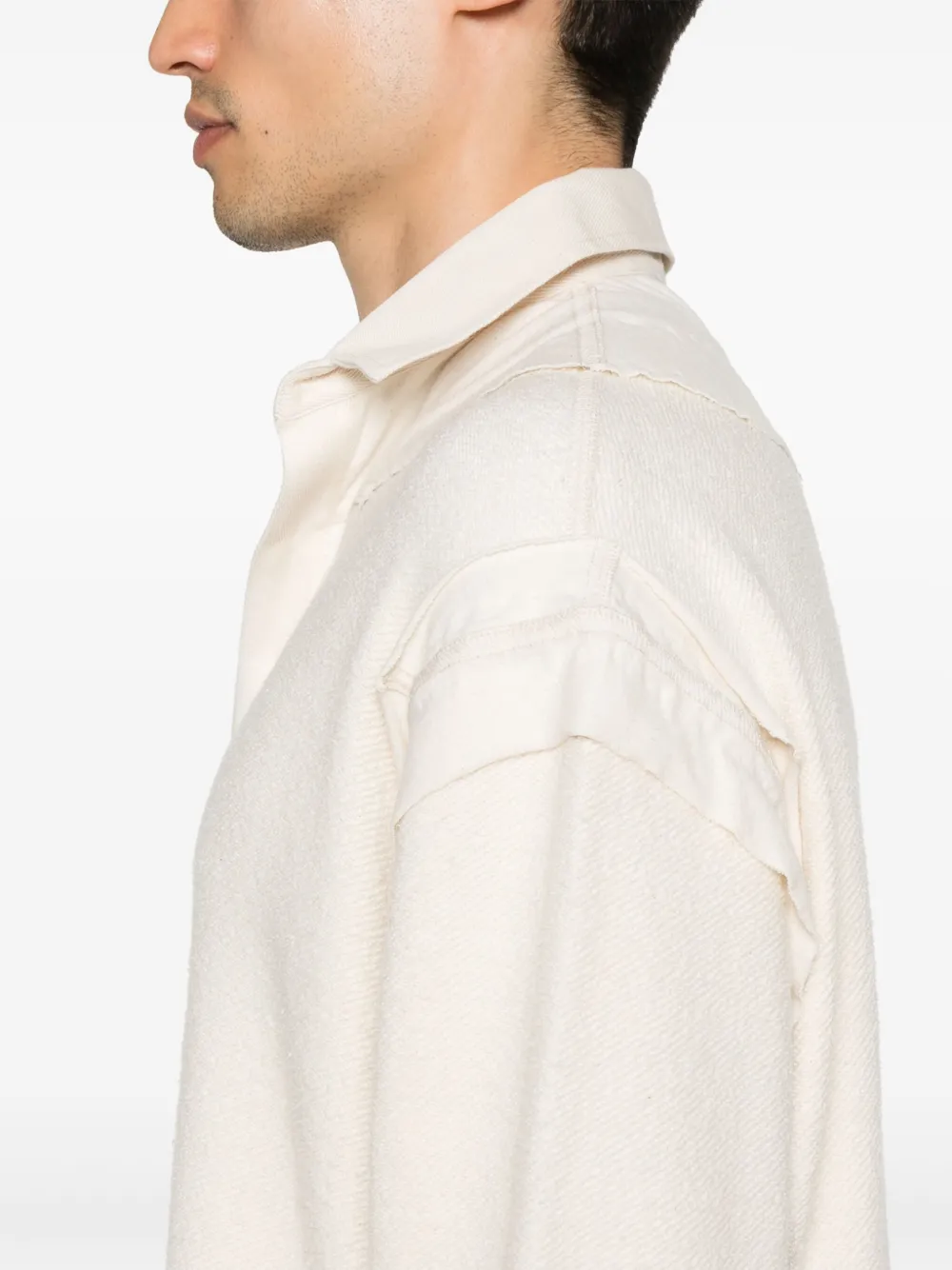 Maison Margiela Décortiqué poloshirt Beige