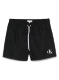Calvin Klein drawstring swim shorts - Black