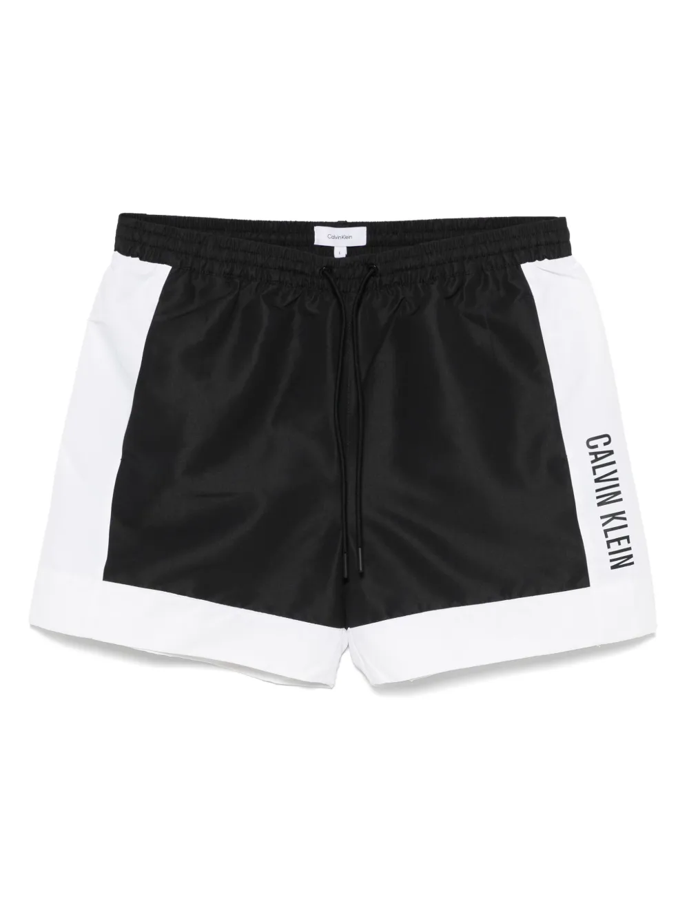 Calvin Klein drawstring swim shorts | White | Image 1