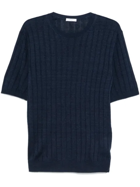 Boglioli wide-ribbed T-shirt