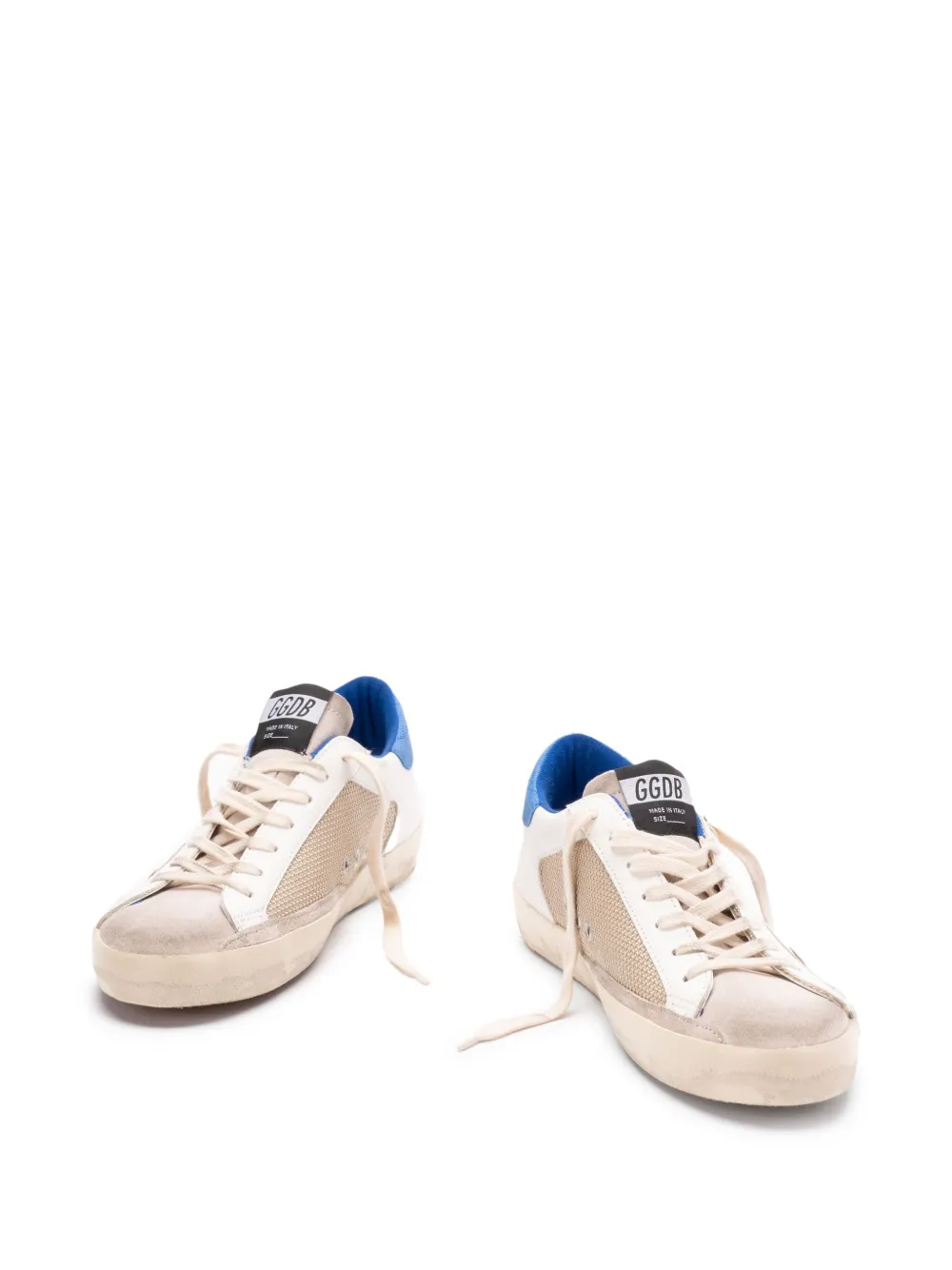 Golden Goose logo sneakers Neutrals