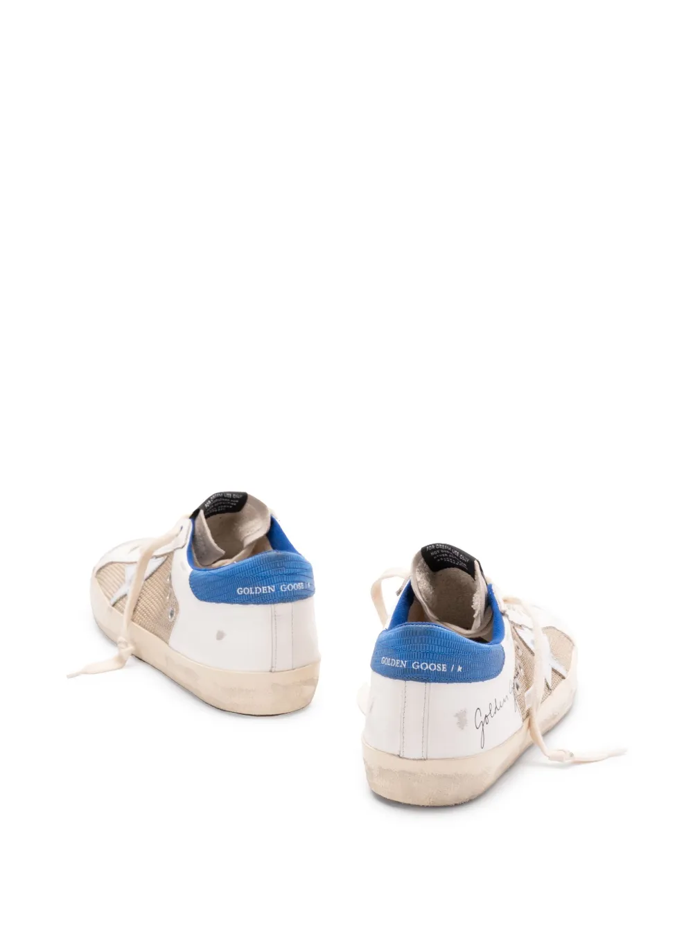 Golden Goose logo sneakers Neutrals