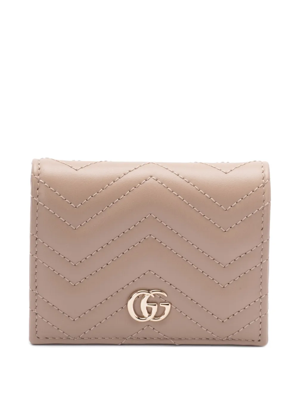 Gucci Portemonnee met GG-logo Beige
