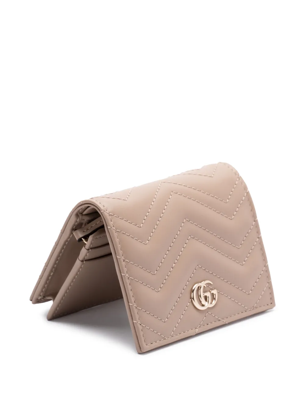 Gucci Portemonnee met GG-logo Beige